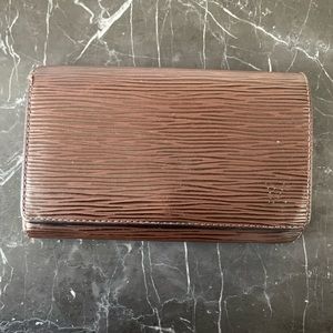Louis Vuitton Epi Porte Monnaie Billets Tresor Leather Bifold Wallet